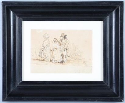 null Jean Ignace Isidore GRANDVILLE (1803-1847)

Personnages 

Dessin caricature...