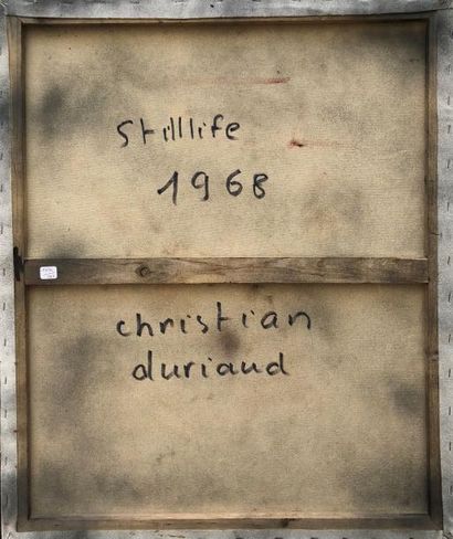 null Christian DURIAUD (né en 1944)

Still Life

Huile sur toile signée en bas à...