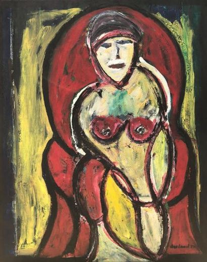 null Christian DURIAUD (né en 1944)

Nude

Huile sur toile signée en bas à droite...