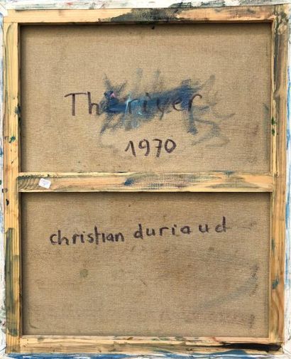 null Christian DURIAUD (né en 1944)
The river
Huile sur toile signée en bas à droite...