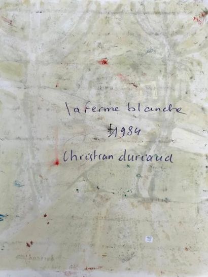 null Christian DURIAUD (né en 1944)

La ferme blanche

Huile sur papier signée en...