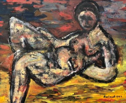 null Christian DURIAUD (né en 1944)

Nude on the beach

Huile sur toile signée en...
