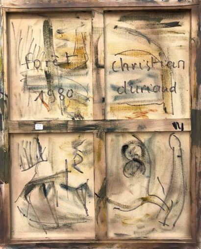 null Christian DURIAUD (né en 1944)

Forêt

Huile sur toile signée en bas à droite...