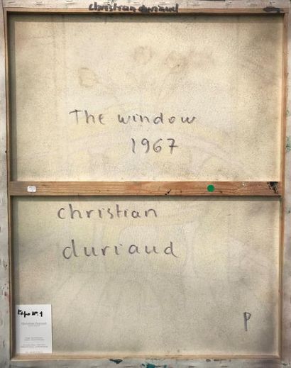 null Christian DURIAUD (né en 1944)

The Window

Huile sur toile signée en bas à...