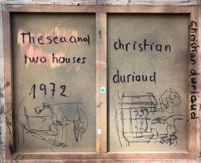 null Christian DURIAUD (né en 1944)
The sea and two house
Huile sur toile signée...