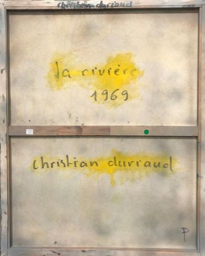 null Christian DURIAUD (né en 1944)

La Rivière 

Huile sur toile signée en bas à...