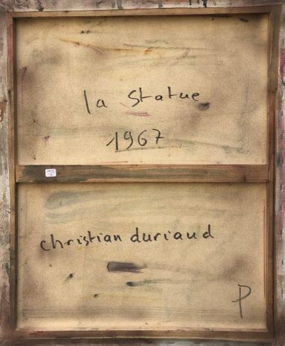 null Christian DURIAUD (né en 1944)

La statue

Huile sur toile signée en bas à droite...
