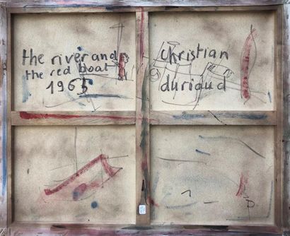 null Christian DURIAUD (né en 1944)

The river and the red boat

Huile sur toile...
