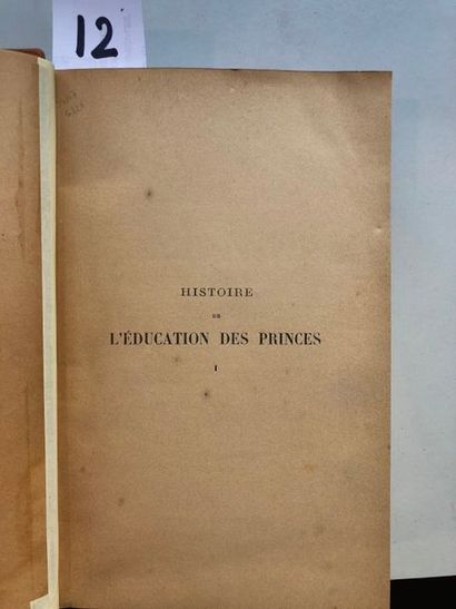 null Druon (Henri), Histoire de l'éducation des princes dans la maison des Bourbons...
