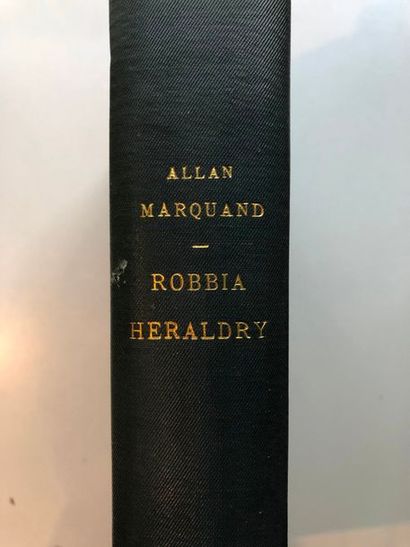 null Marquand (Allan), Robbia heraldry, Princeton university, Princeton-London, 1919,...