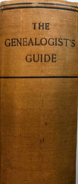 null Marshall (George W.), The genealogist's guide, Guilford, 1903, 880 p. (Bibl....