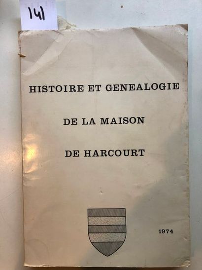 null Martin (Georges), Histoire et généalogie de la maison d'Harcourt, Saint-Etienne,...