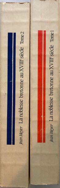 null Meyer (Jean), La noblesse bretonne au XVIIIe siècle, Paris, 1985, 2 vol.