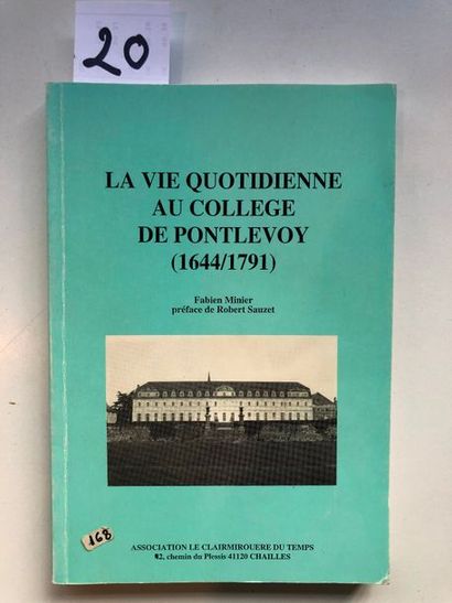 null Minier (Fabien), La vie quotidienne au collège de Pontlevoy, Chailles, 1993...