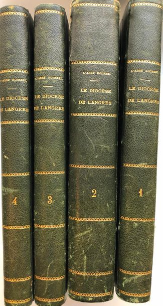 null Roussel (Charles), Le diocèse de Langres, histoire et statistique, Langres,...