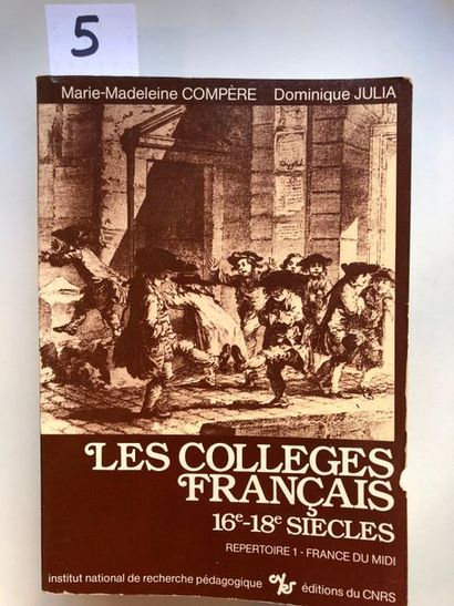 null Compère (Marie-Madeleine) - Julia (Dominique), Les collèges français, 16e-18e...