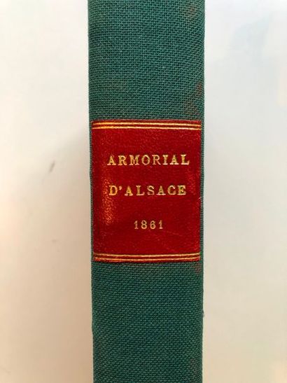 null [Barthélémy (Anatole de)], Armorial de la généralité d'Alsace, recueil officiel...