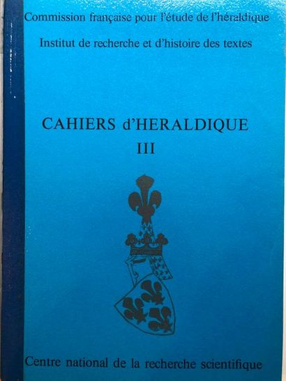 null Cahiers d'héraldique, publiés par la Commission française pour l'étude de l'héraldique,...