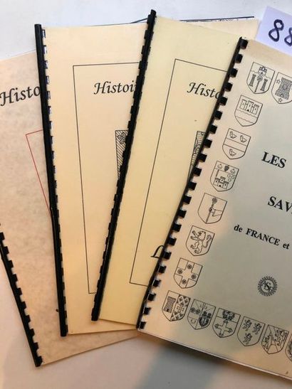 null Cornette (Claude), Les blasons des Savigny de France et de Suisse - Histoire...