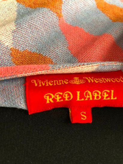 null VIVIENNE WESTWOOD Red Label 

Robe en maille jacquard rose bleu et marron circa...