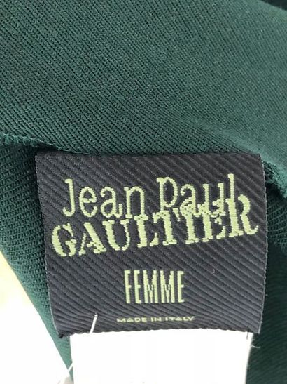 null JEAN PAUL GAULTIER 

Robe en jersey vert mousse - circa 2000 - taille 38