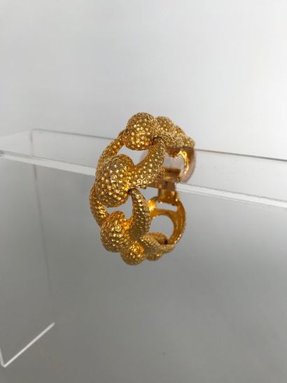 null Pauline RADER 

Bracelet en métal doré granité - Longueur : 19 cm