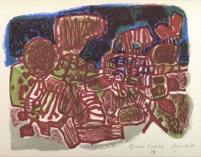 null Guillaume van BEVERLOO dit CORNEILLE (1922-2010)

Composition 

Lithographie,...