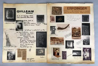 null Roland GUILLEMIN (1929-2017) alias ERPOINGER ou GEHER 

Lot de dessins et corquis...