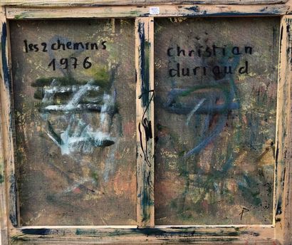 null Christian DURIAUD (né en 1944)

Les deux chemins

Huile sur toile signée en...