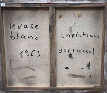 null Christian DURIAUD (né en 1944)

Le vase blanc

Huile sur toile signée en bas...