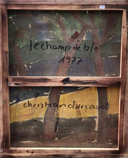 null Christian DURIAUD (né en 1944)

Le champ de blé

Huile sur toile signée en bas...
