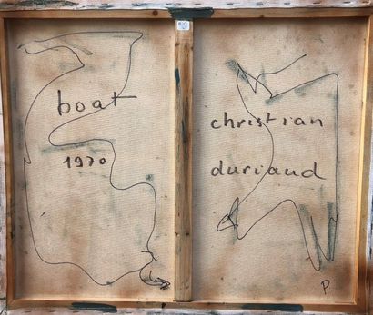 null Christian DURIAUD (né en 1944)

Boat

Huile sur toile signée en bas à droite...