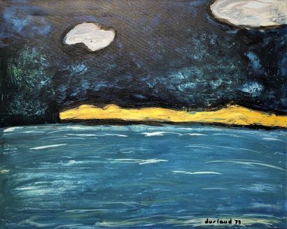 null Christian DURIAUD (né en 1944)

Le soir sur la mer

Huile sur toile signée en...