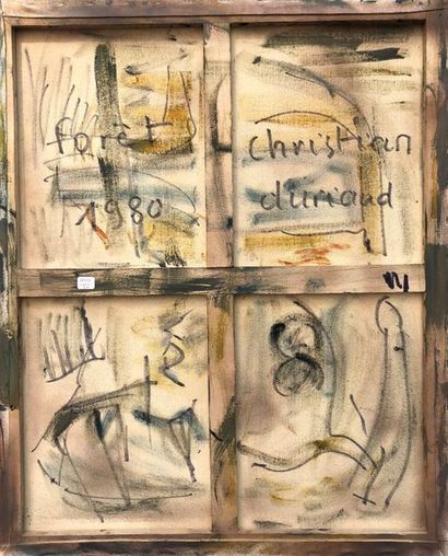 null Christian DURIAUD (né en 1944)

Forêt

Huile sur toile signée en bas à droite...