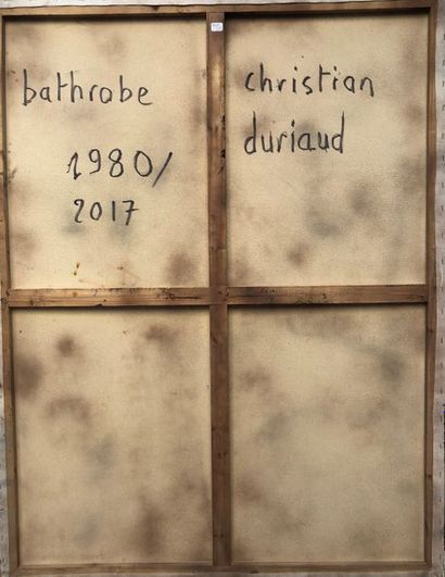 null Christian DURIAUD (né en 1944)

Bathrobe

Huile sur panneau signée en bas à...