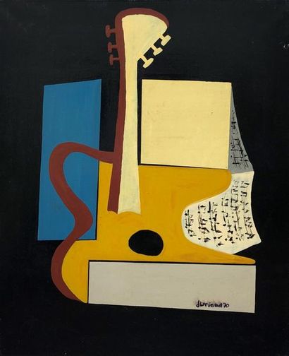 null Christian DURIAUD (né en 1944)

Guitare

Huile sur toile signée en bas à droite...