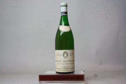 null 1 bouteille PULIGNY-MONTRACHET - THEVENET 1976 

Etiquette légèrement tachée,...