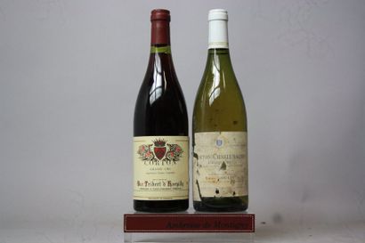 null LOT de 2 bouteilles de BOURGOGNE : 1 CORTON - Duc D' HARGILLY millésime inconnu....