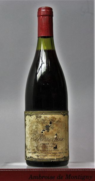 null 1 bouteille ECHEZEAUX Grand cru - Lucien JAYER 1982

Etiquette tachée, déchirures....
