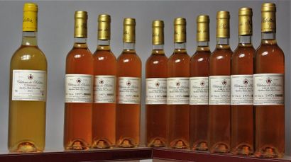 null LOT de 9 flacons 50cl GAILLAC Blanc - CHÂTEAU DE SALETTES 1997 1 bouteille GAILLAC...