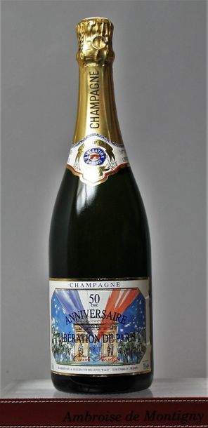 null 1 bouteille CHAMPAGNE BESSERAT DE BELLEFON " Cuvée 50ème anniversaire de la...