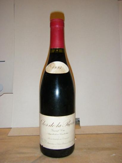 null 1 bouteille CLOS DE LA ROCHE - DOMAINE LEROY 1997 Etiquette très légèrement...
