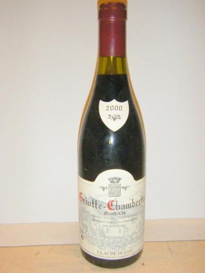 null 1 bouteille GRIOTTE CHAMBERTIN - DUGAT 2000