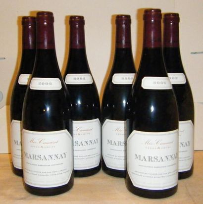 null 6 bouteilles MARSANNAY - MEO CAMUZET 2002