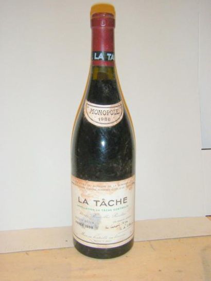 1 bouteille LA TACHE - DOMAINE DE LA ROMANEE...