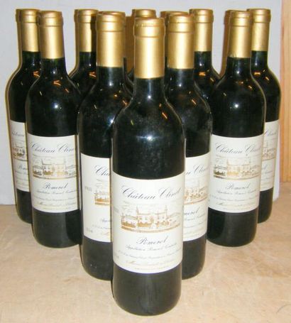 null 12 bouteilles CLINET 1988