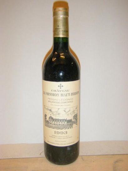 null 1 bouteille MISSION HAUT BRION 1993