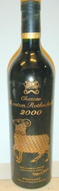 null 1 bouteille MOUTON ROTHSCHILD 2000