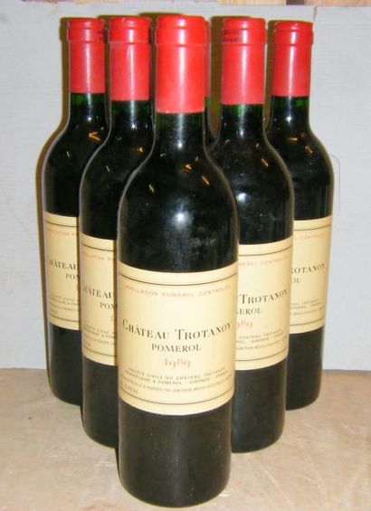 null 6 bouteilles TROTANOY 1989