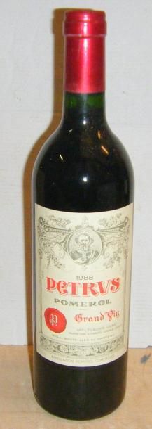 null 1 bouteille PETRUS 1988